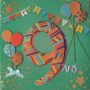 Carte Anniversaire 18x18cm Coll'âge 9 Ans