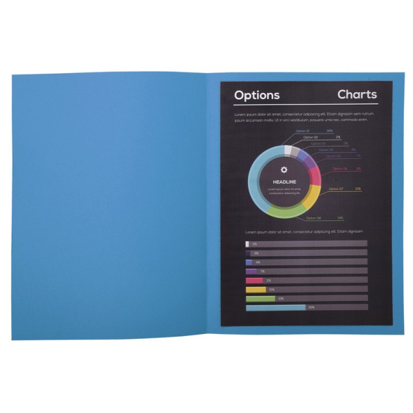 Paquet de 100 sous-chemises 80g Exacompta Rock"s