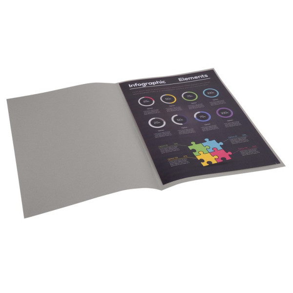 Paquet de 100 sous-chemises 80g Exacompta Rock"s