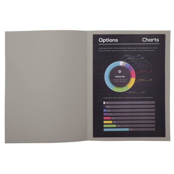 Paquet de 100 sous-chemises 80g Exacompta Rock"s