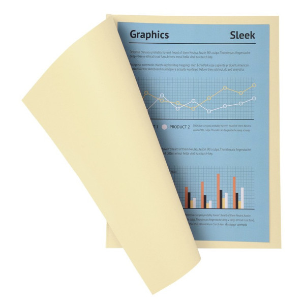 Paquet de 100 chemises pastel 210G Exacompta Super