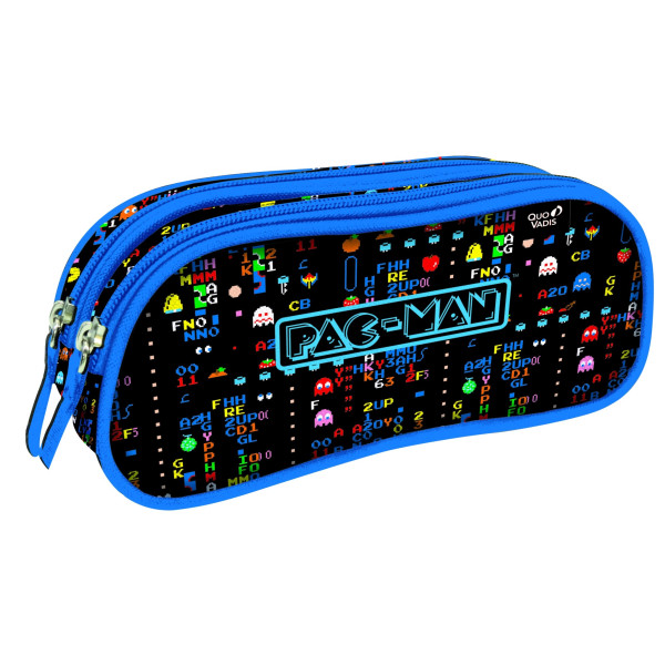 Trousse fourre-tout 2 compartiments Quo Vadis Pac-Man