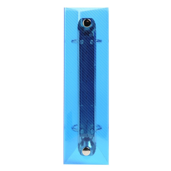 Classeur à fiches transparent A6 Exacompta Crystal colours
