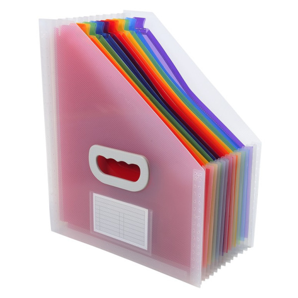 Trieur vertical 12 Compartiments Exacompta Crystal