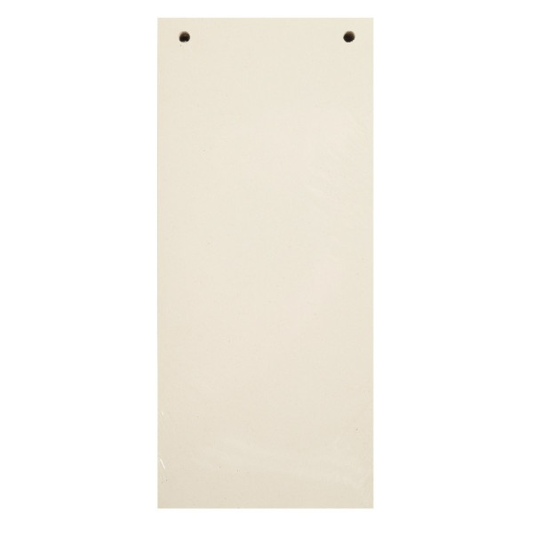 Fiches Intercalaires Bristol 180g 105x240 Exacompta