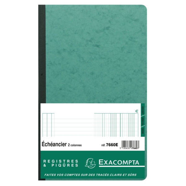 Piqûre échéancier Exacompta
