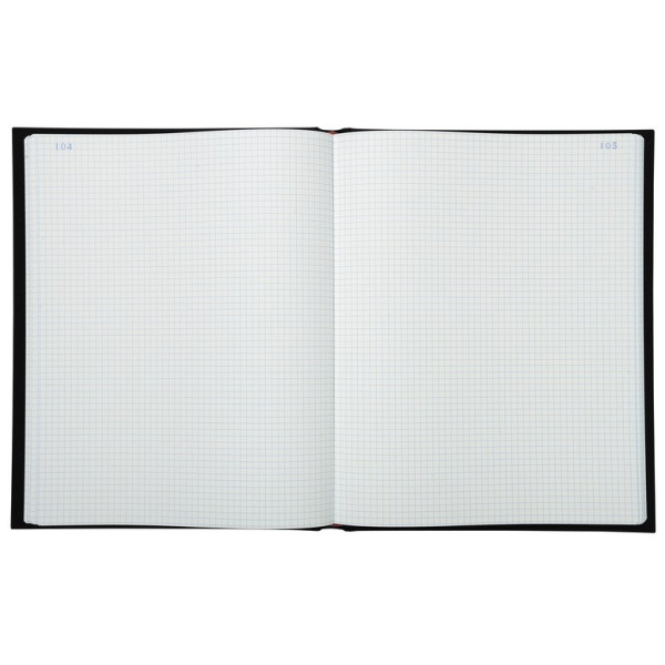Registre quadrillée 25x32cm foliotée Exacompta