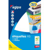 Etiquettes rondes ø15mm adhésives Apli-Agipa