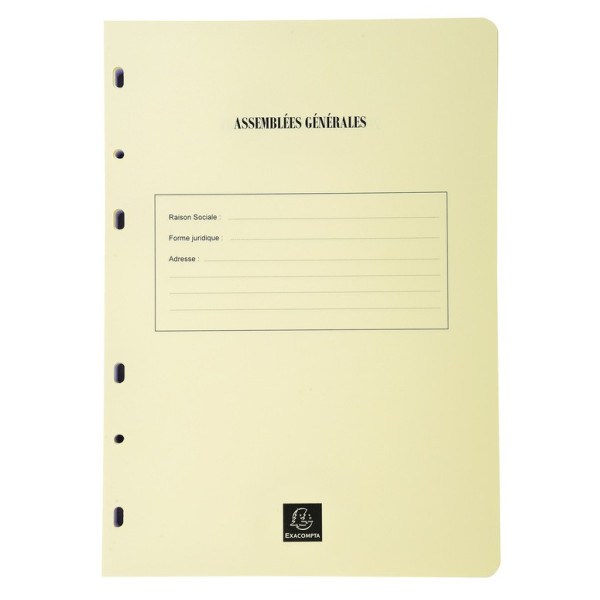 Feuillets A4 80g pour reliure juridique Exacompta