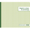 Piqûre 27x32cm Registre unique du personnel Exacompta