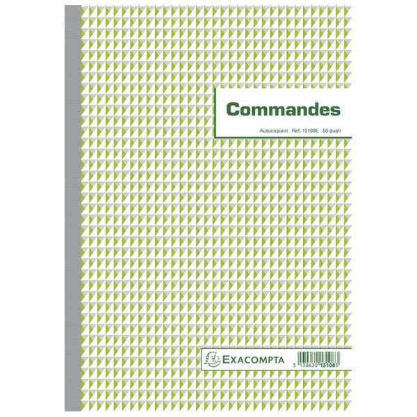 Manifold commandes 21x29,7cm autocopiants Exacompta