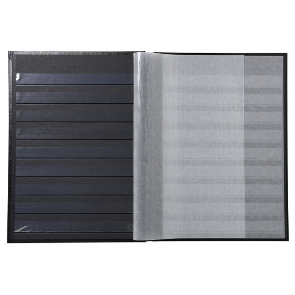 Album de timbres simili-cuir 22,5x30,5cm 64 pages Exacompta