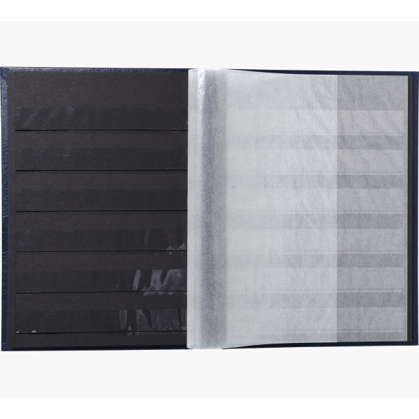 Album de timbres simili-cuir 17x22,5cm 32 pages Exacompta