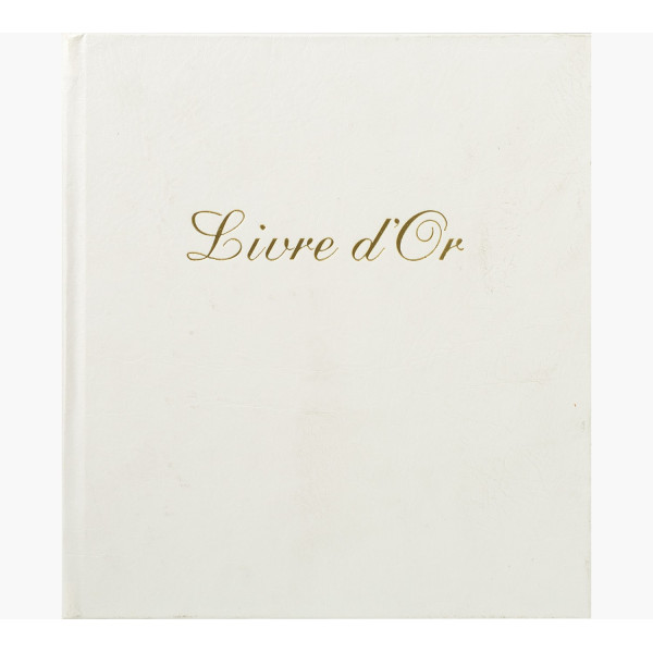 Livre d'or Cuir Alpille 22x26cm Exacompta