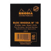 Bloc agrafé N°10 A8 petits carreaux Rhodia
