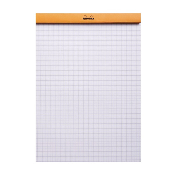 Bloc agrafé N°11 A7 petits carreaux Rhodia