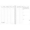 Agenda semainier 21x27cm spiralé Quo Vadis Président S Impala