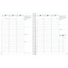 Agenda semainier 24x30cm Spiralé Quo Vadis Eurequart Impala