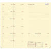 Agenda semainier 8,8x17cm Quo Vadis Italnote Prestige Soho avec répertoire