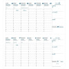 Agenda semainier 8,8x17cm Quo Vadis Bi-Planning Impala