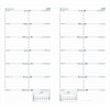 Agenda semainier 8,8x17cm Quo Vadis Silma Impala