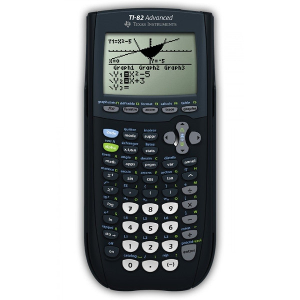 Calculatrice graphique Texas Instruments TI-82 Advanced