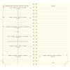 Agenda Semainier 9x16cm spiralé Exacompta Espace 16S Cassandra