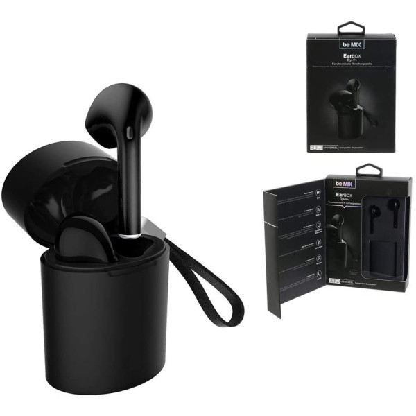 Ecouteurs sans fil rechargeables CMP EarBox