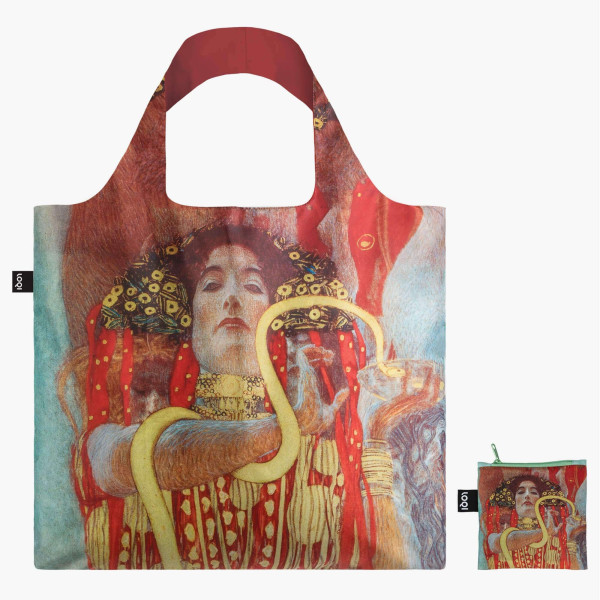 Sac avec pochette Loqi Museum Klimt Hygieia, 1900-07