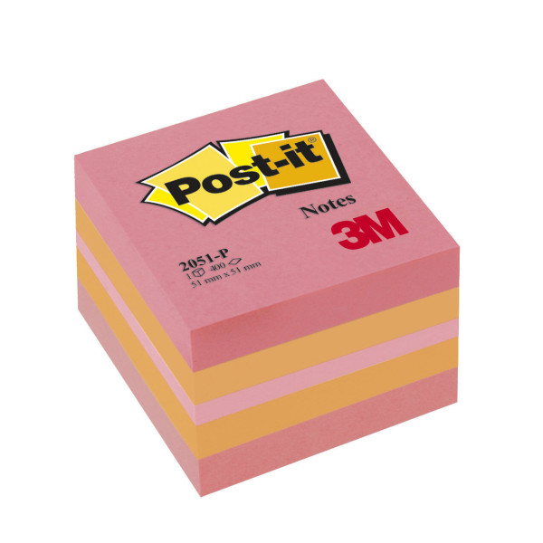 Notes adhésives 51x51mm 3M Post-it