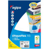 Etiquettes 48,5x18,5mm adhésives coins arrondis Apli-Agipa