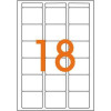 Etiquettes 32x40mm adhésives coins arrondis Apli-Agipa