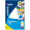 Etiquettes 32x40mm adhésives coins arrondis Apli-Agipa