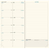 Agenda semainier 9x17,5cm Exacompta Espace 17 Amélie
