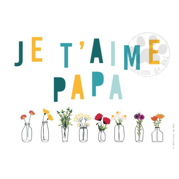 Carte double à planter Pour Un Grand Merci