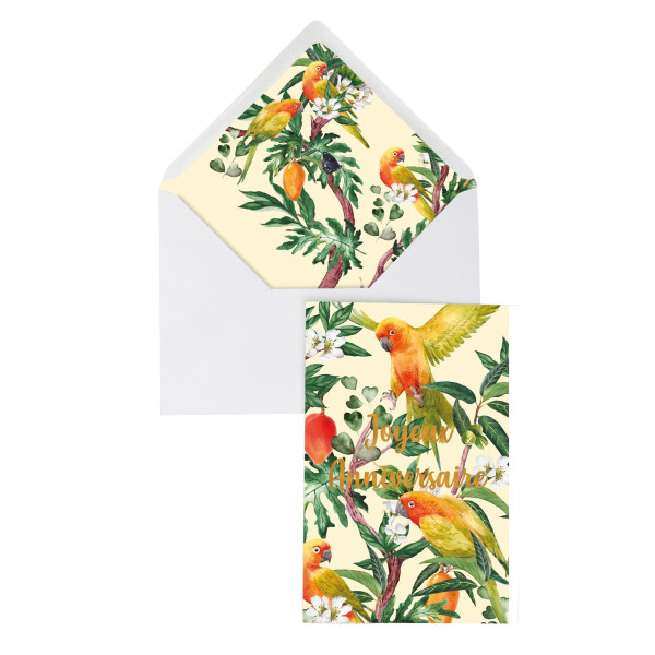 Carte double Creative Lab Amsterdam Mango Anniversaire