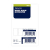 Feuilles de notes unies blanches Filofax Mini avec emballage