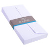 Enveloppes Vélin 110x220mm adhésives doublées Lalo blanc