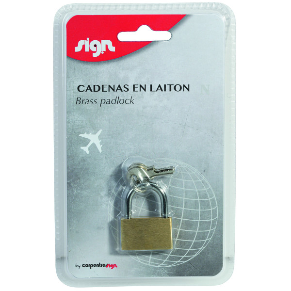 Cadenas en Laiton Carpentras Sign