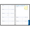 Agenda semainier 15x21cm spiralé Exacompta Lady 20S Sophie Adde