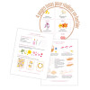 Agenda Semainier recyclé 18,5x22,5cm spiralé Exacompta Eurotime 22S Chemin des Marettes