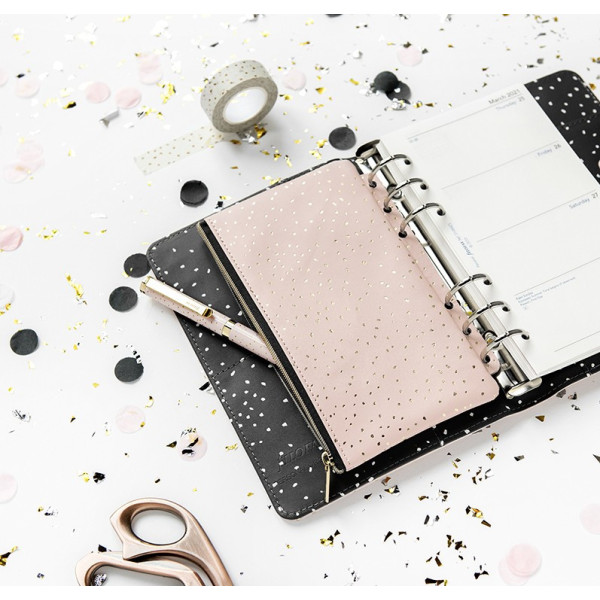Pochette Zippée Confetti Filofax