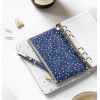Pochette Zippée Indigo Filofax