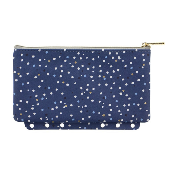 Pochette Zippée Indigo Filofax