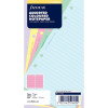 Feuilles de notes lignées pastel Filofax Personal