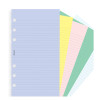 Feuilles de notes lignées pastel Filofax Personal