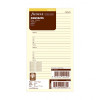Feuilles contacts Ivoire 95x171mm Filofax Personal
