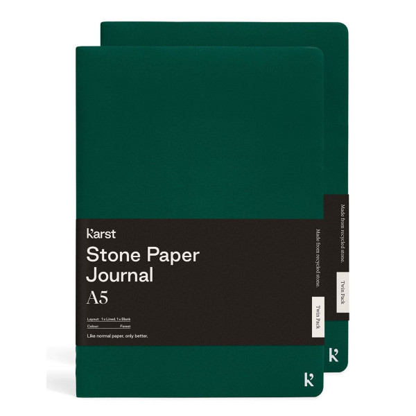 Set de 2 cahiers Stone Paper A5 Karst Journal