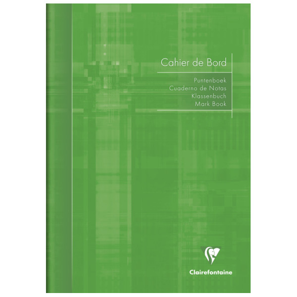 Cahier de bord enseignant A4 72 pages Clairefontaine