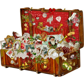 Calendrier de l'Avent Coppenrath La valise de Noël A3